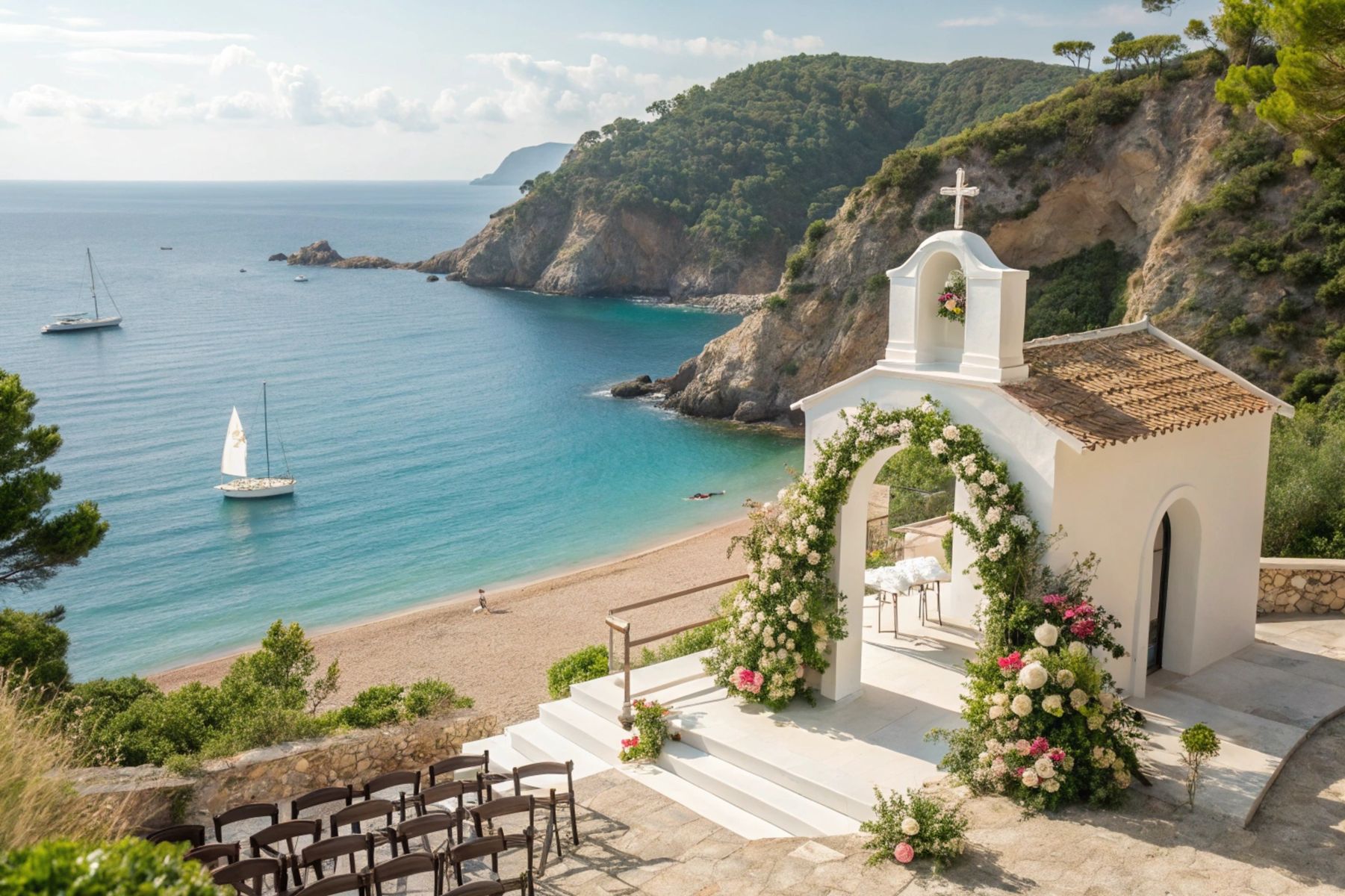 High-Quality Spain Wedding Venues Scene Concept High-Quality Spain Wedding Venues Scene Concept